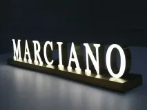 Alüminyum kutu harf tabela